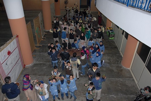 نشاط بيئي في مؤسسة الإمام الهادي (ع) للإعاقة السمعية والبصرية