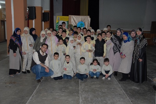 نشاط بيئي في مؤسسة الإمام الهادي (ع) للإعاقة السمعية والبصرية